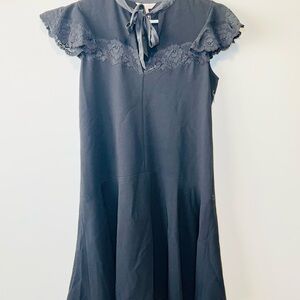 Rebecca Taylor Dresses Rebecca Taylor Womens Crepe Lace Drop